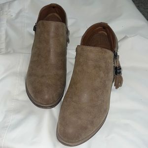 JG Brown Bootie Heel